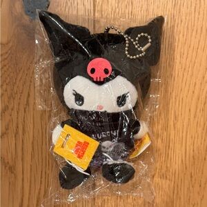 Kuromi x Tower Records Keychain NWOT